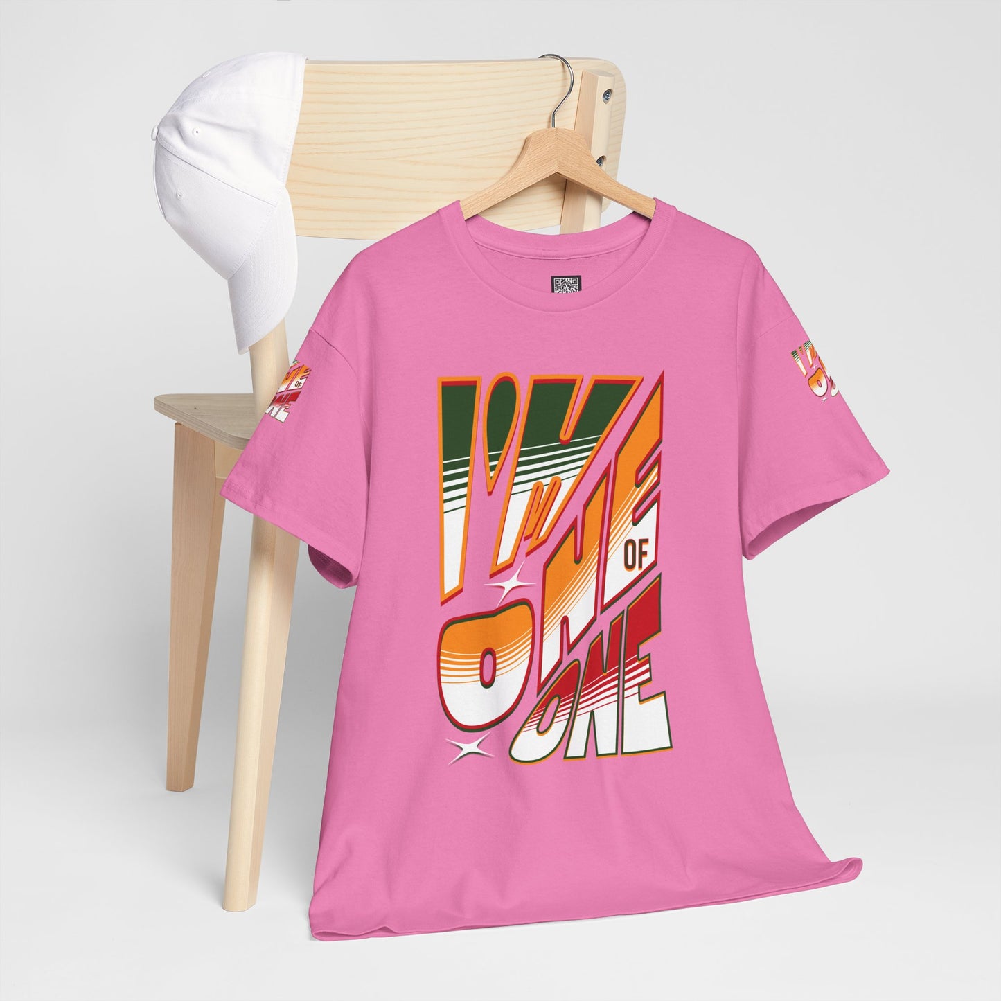 Unisex Heavy Cotton Tee - I'm One of One, Juneteenth Graphic T-Shirt, Bold Statement Shirt, Unisex Self-Love Style T-Shirt, Melanin T-Shirt