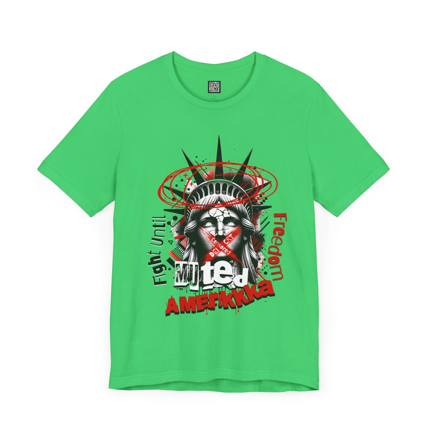 Patriotic Freedom Graphic Tee, Fight Oligarchy in America T-Shirts, This is America Shirt, Unisex Freedom for America Tees
