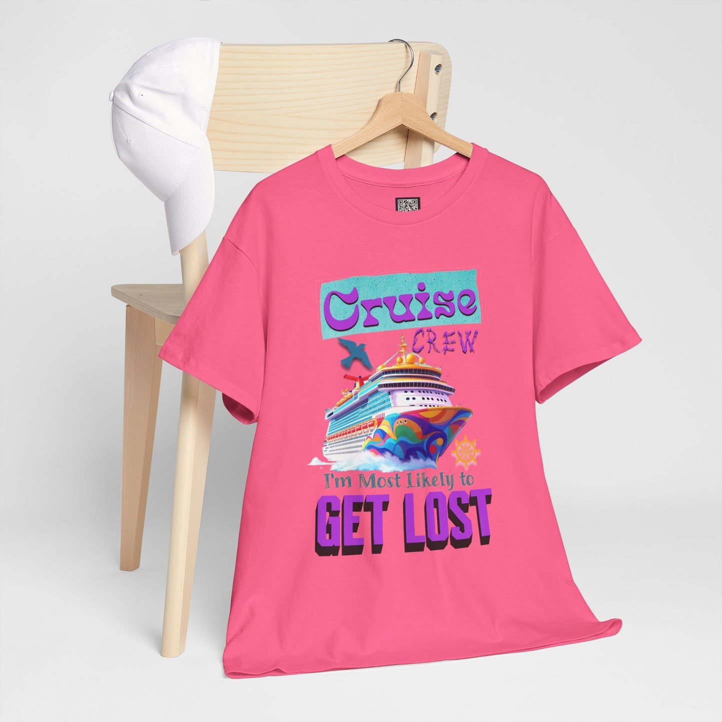Cruise Crew T-Shirt - Funny Cruise Vacation Tees, Gift for Cruise Travelers, Funny Holiday Wardrobe, Nautical Adventure Apparel,