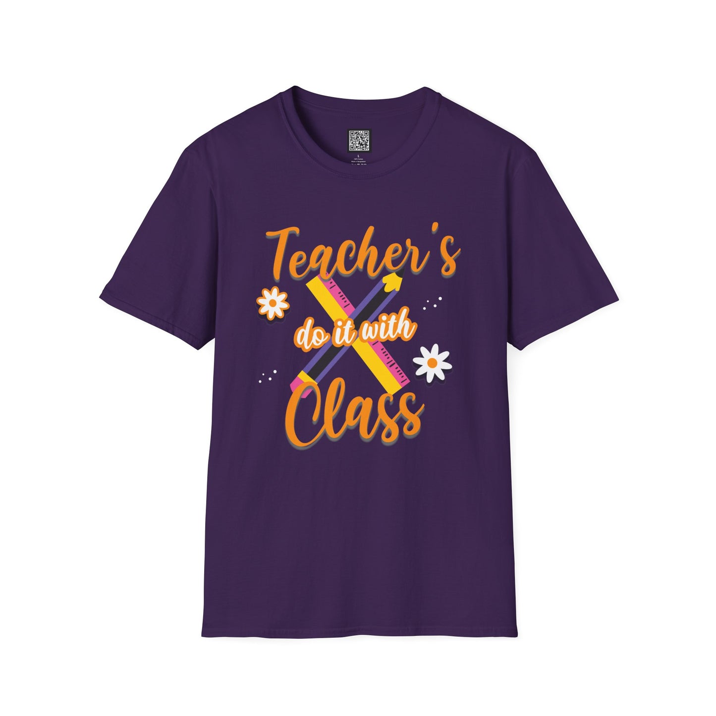 Teacher's do it with Class T-Shirt, Cute Teacher Gift, Teacher Back to School Tee, Teacher Appreciation Day, Teacher Classroom Outfit