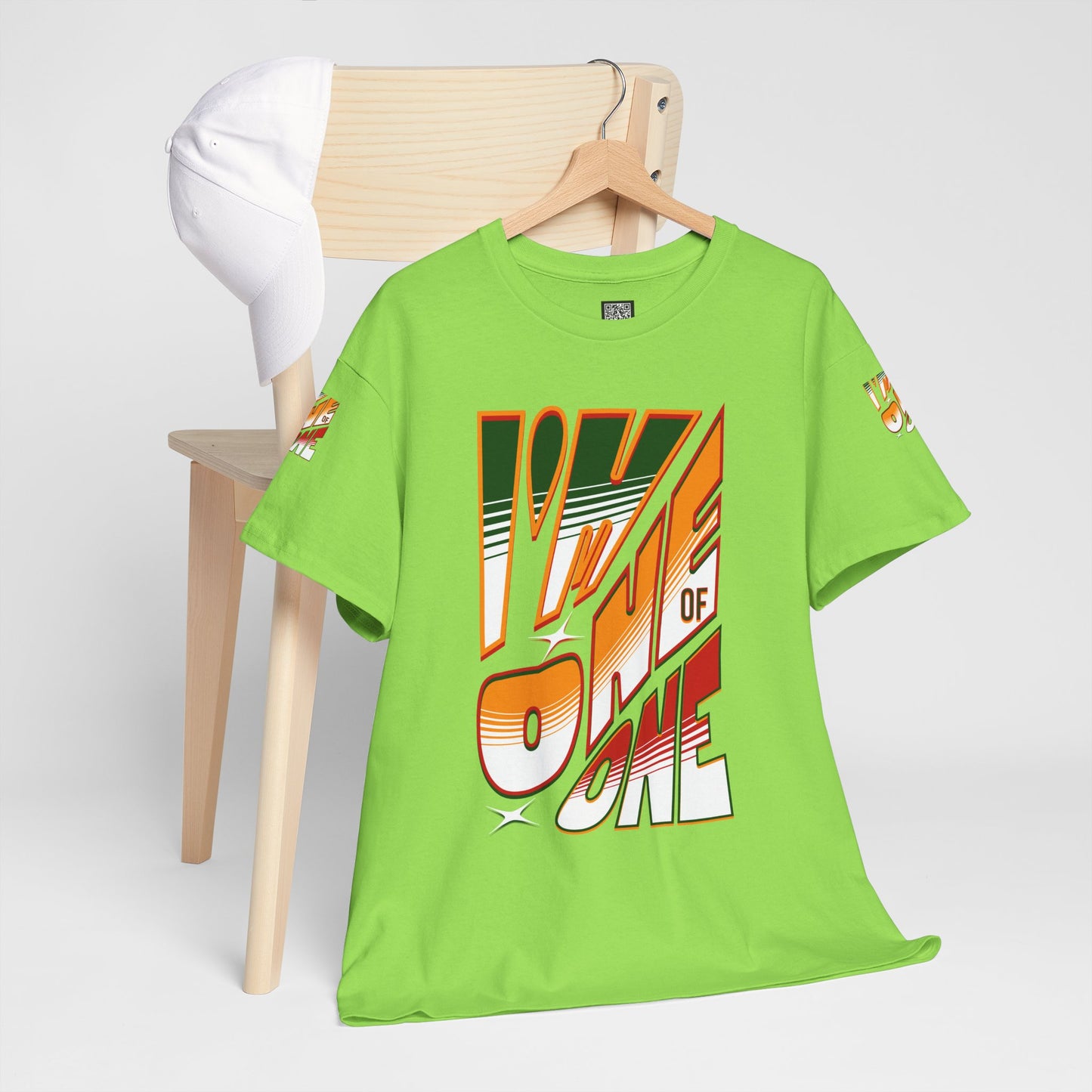 Unisex Heavy Cotton Tee - I'm One of One, Juneteenth Graphic T-Shirt, Bold Statement Shirt, Unisex Self-Love Style T-Shirt, Melanin T-Shirt