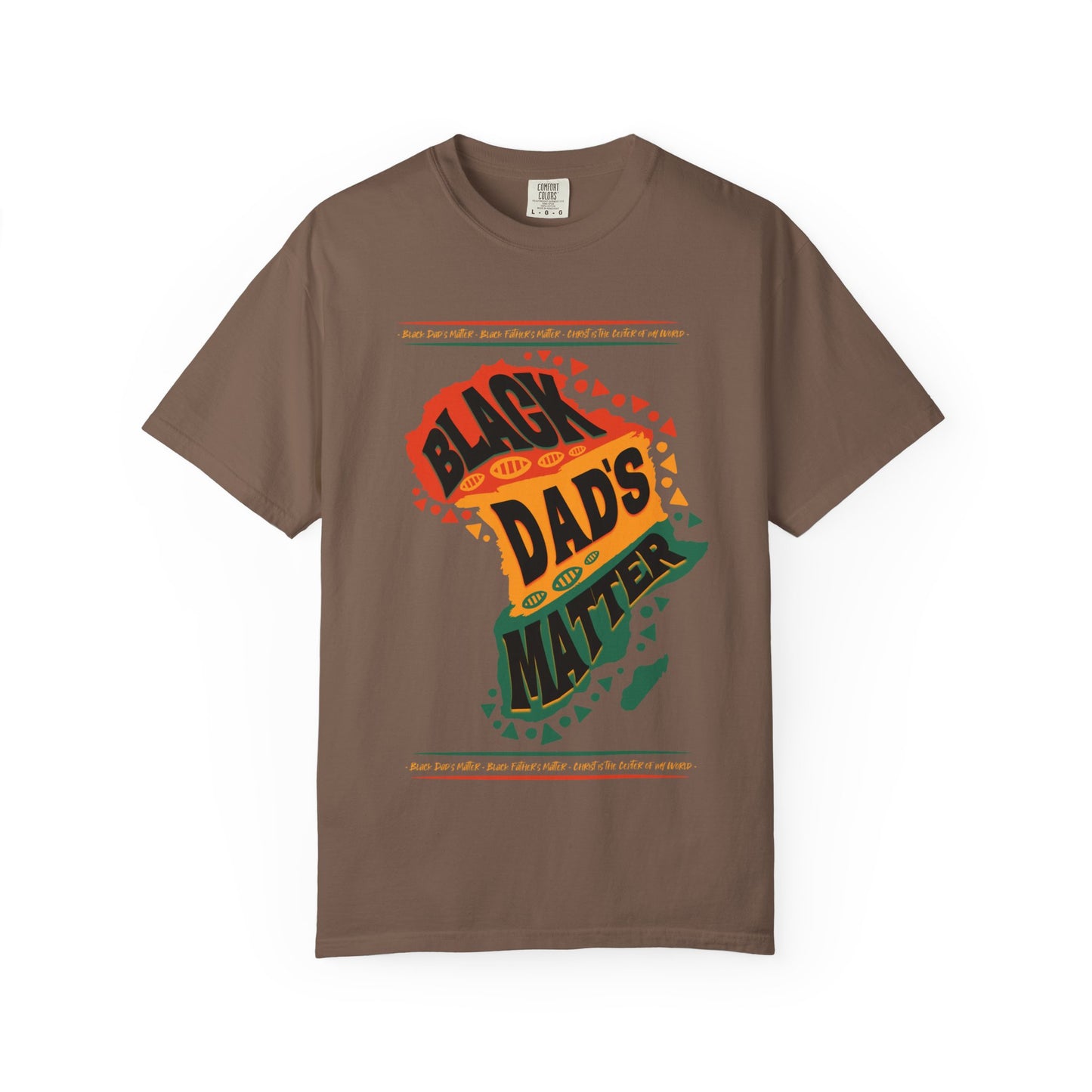Black Dads Matter Unisex T-Shirt, Perfect for Father's Day, Family Gatherings, and Everyday Wear, Support Black Fatherhood