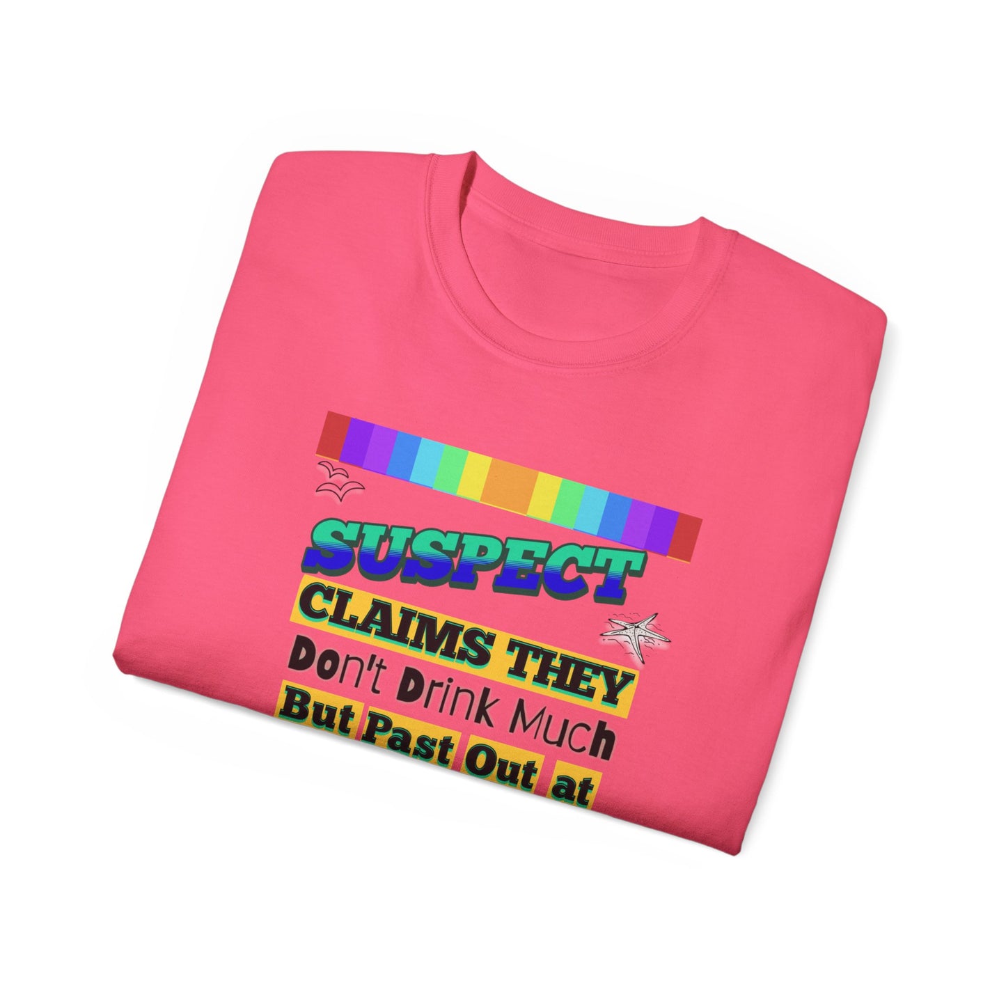 Colorful Humorous Unisex Cruise Vacation Tee: Perfect Gift for Cruise Crew Lovers, Fun Nights Out, Vacation Casual Wear, and More