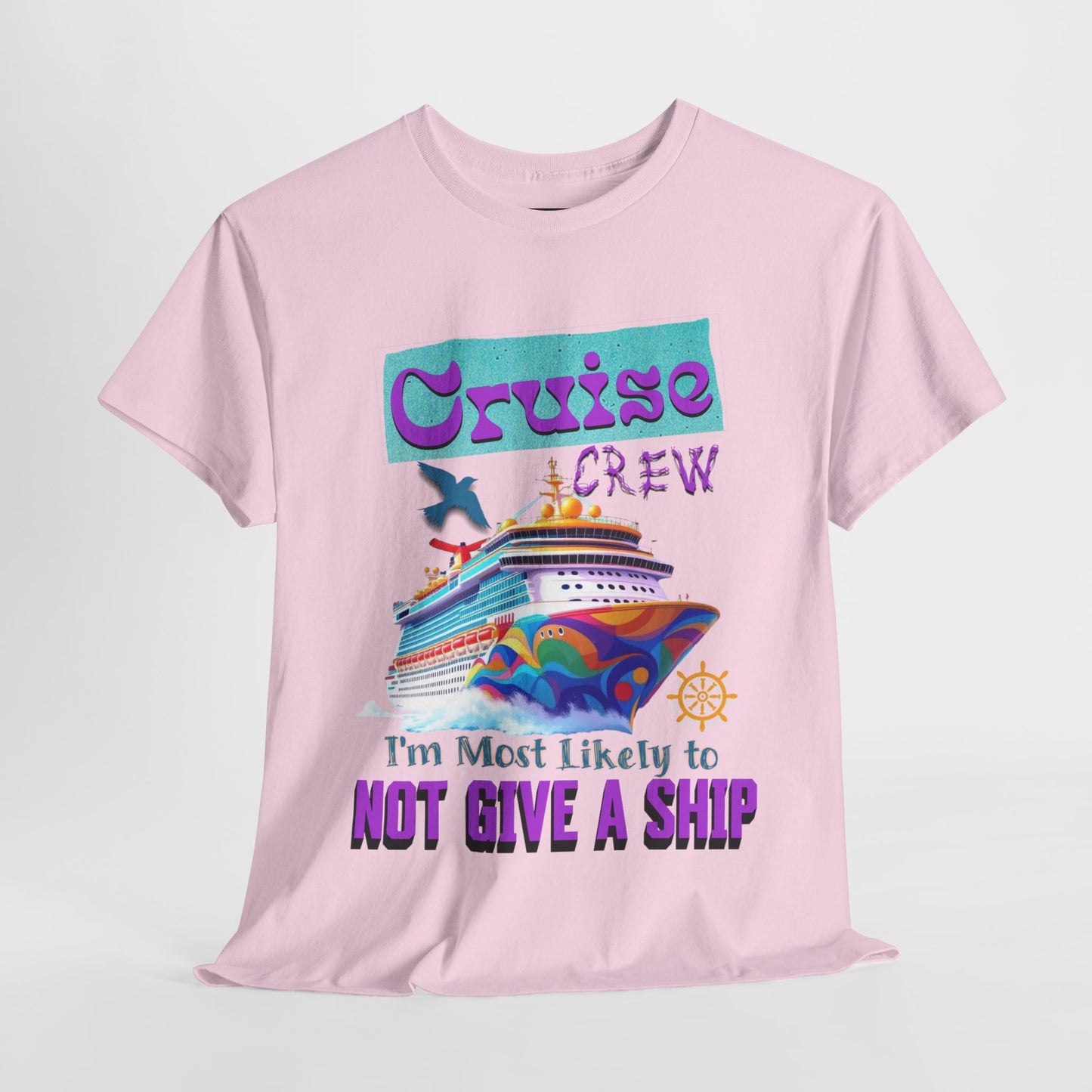 Cruise Crew Tee: Fun Cotton Shirt for Cruise Vacation Vibes, Travel Enthusiasts, Fun Family Trip Tees, Summer Celebrations, Gifts for Cruisers