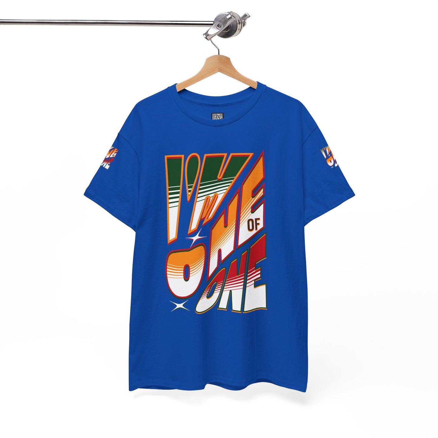 Unisex Heavy Cotton Tee - I'm One of One, Juneteenth Graphic T-Shirt, Bold Statement Shirt, Unisex Self-Love Style T-Shirt, Melanin T-Shirt