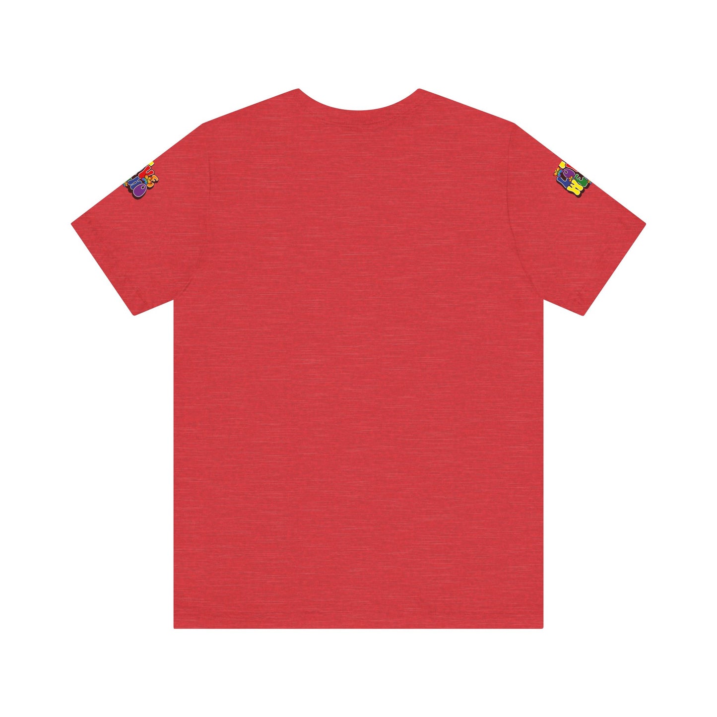 Colorful LGBTQ+ Love Short Sleeve Tee, Pride T-Shirt, I Love WeHo, Pride Festival Merchandise, Gift for Friends, Unisex Graphic Tee