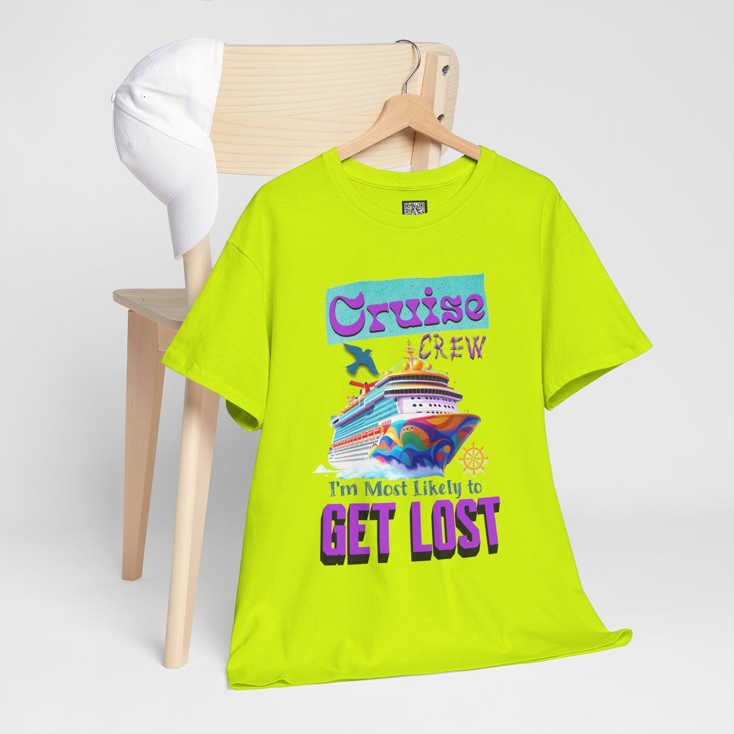 Cruise Crew T-Shirt - Funny Cruise Vacation Tees, Gift for Cruise Travelers, Funny Holiday Wardrobe, Nautical Adventure Apparel,