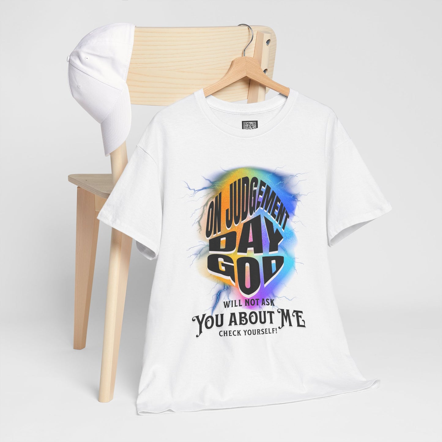 On Judgement Day Graphic Tee, Funny Christian T-Shirt for Men and Women, Gift for Believers, Casual Wear, Religious Statement T-Shirt