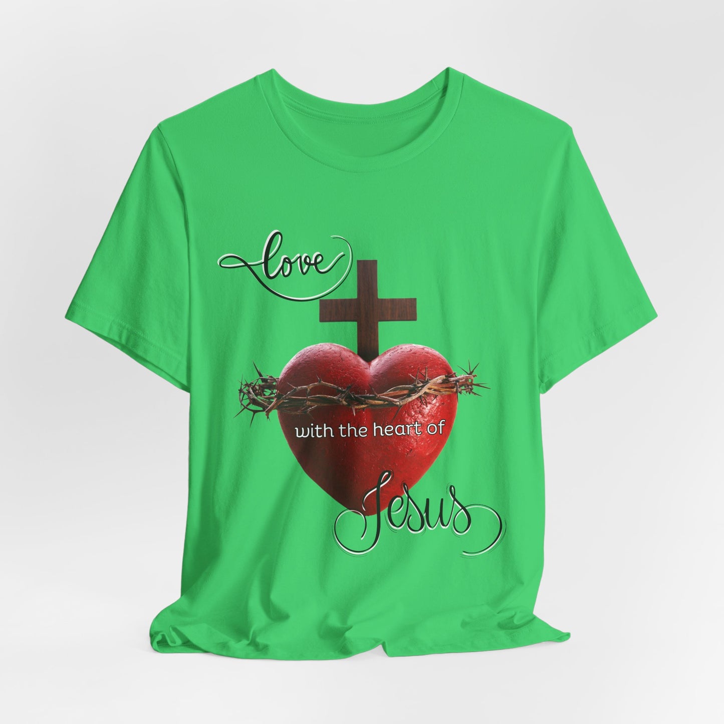 Religious T-Shirts for Men & Women, Christian T-Shirts, Christian Gifts, Jesus Loves Shirts, Jesus T-Shirts, Religious Jesus T-Shirt, Unisex Jersey Short Sleeve Tee