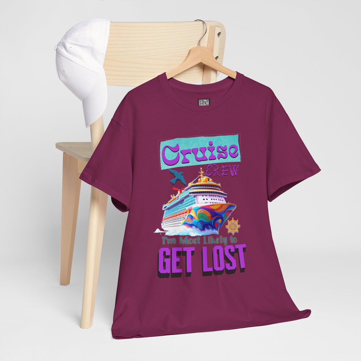 Cruise Crew T-Shirt - Funny Cruise Vacation Tees, Gift for Cruise Travelers, Funny Holiday Wardrobe, Nautical Adventure Apparel,