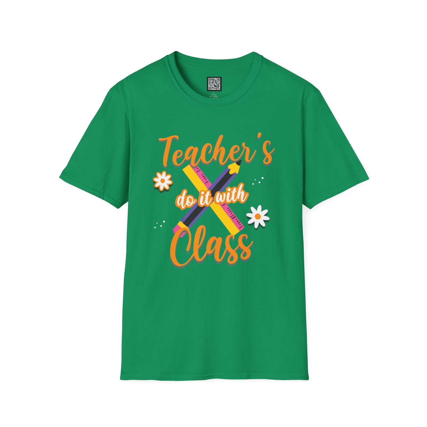 Teacher's do it with Class T-Shirt, Cute Teacher Gift, Teacher Back to School Tee, Teacher Appreciation Day, Teacher Classroom Outfit