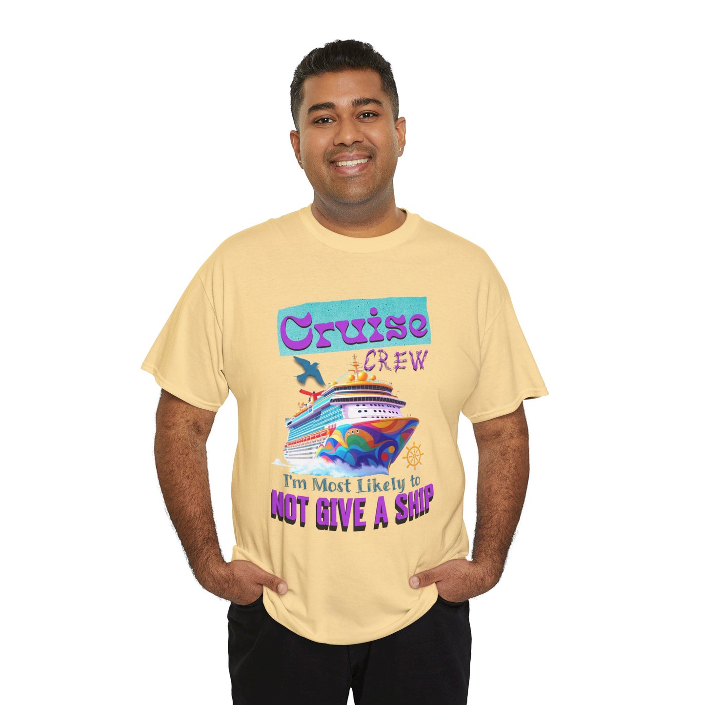 Cruise Crew Tee: Fun Cotton Shirt for Cruise Vacation Vibes, Travel Enthusiasts, Fun Family Trip Tees, Summer Celebrations, Gifts for Cruisers
