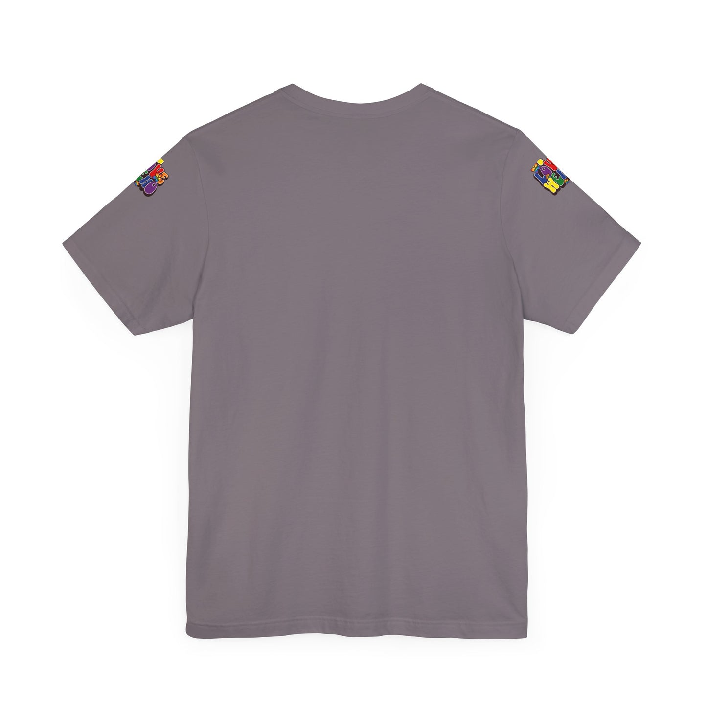 Colorful LGBTQ+ Love Short Sleeve Tee, Pride T-Shirt, I Love WeHo, Pride Festival Merchandise, Gift for Friends, Unisex Graphic Tee