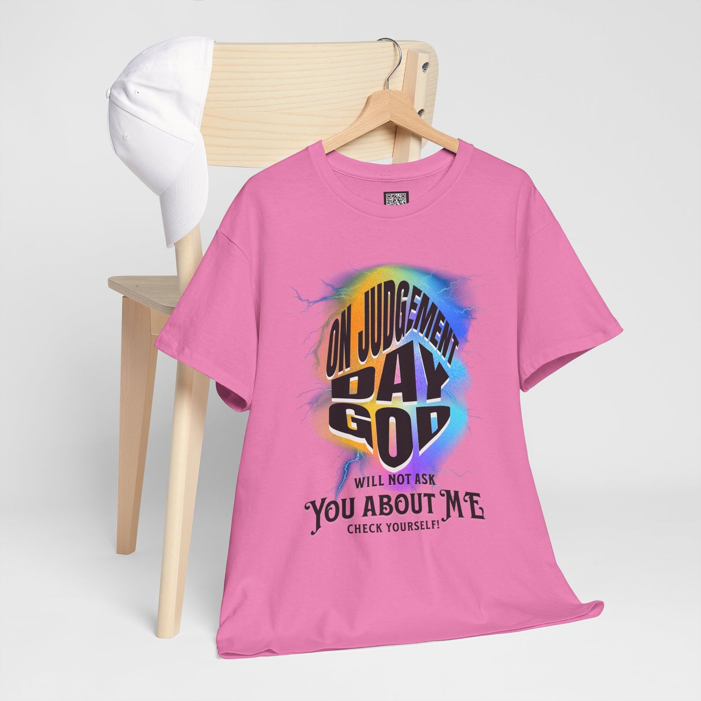 On Judgement Day Graphic Tee, Funny Christian T-Shirt for Men and Women, Gift for Believers, Casual Wear, Religious Statement T-Shirt