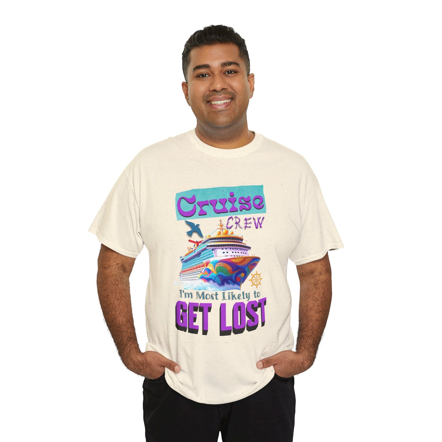 Cruise Crew T-Shirt - Funny Cruise Vacation Tees, Gift for Cruise Travelers, Funny Holiday Wardrobe, Nautical Adventure Apparel,