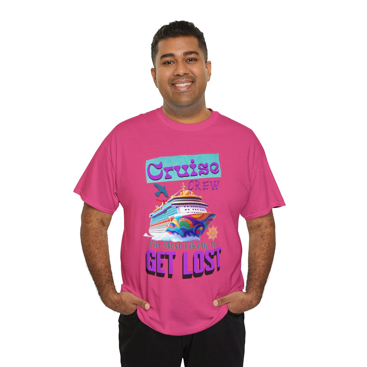 Cruise Crew T-Shirt - Funny Cruise Vacation Tees, Gift for Cruise Travelers, Funny Holiday Wardrobe, Nautical Adventure Apparel,