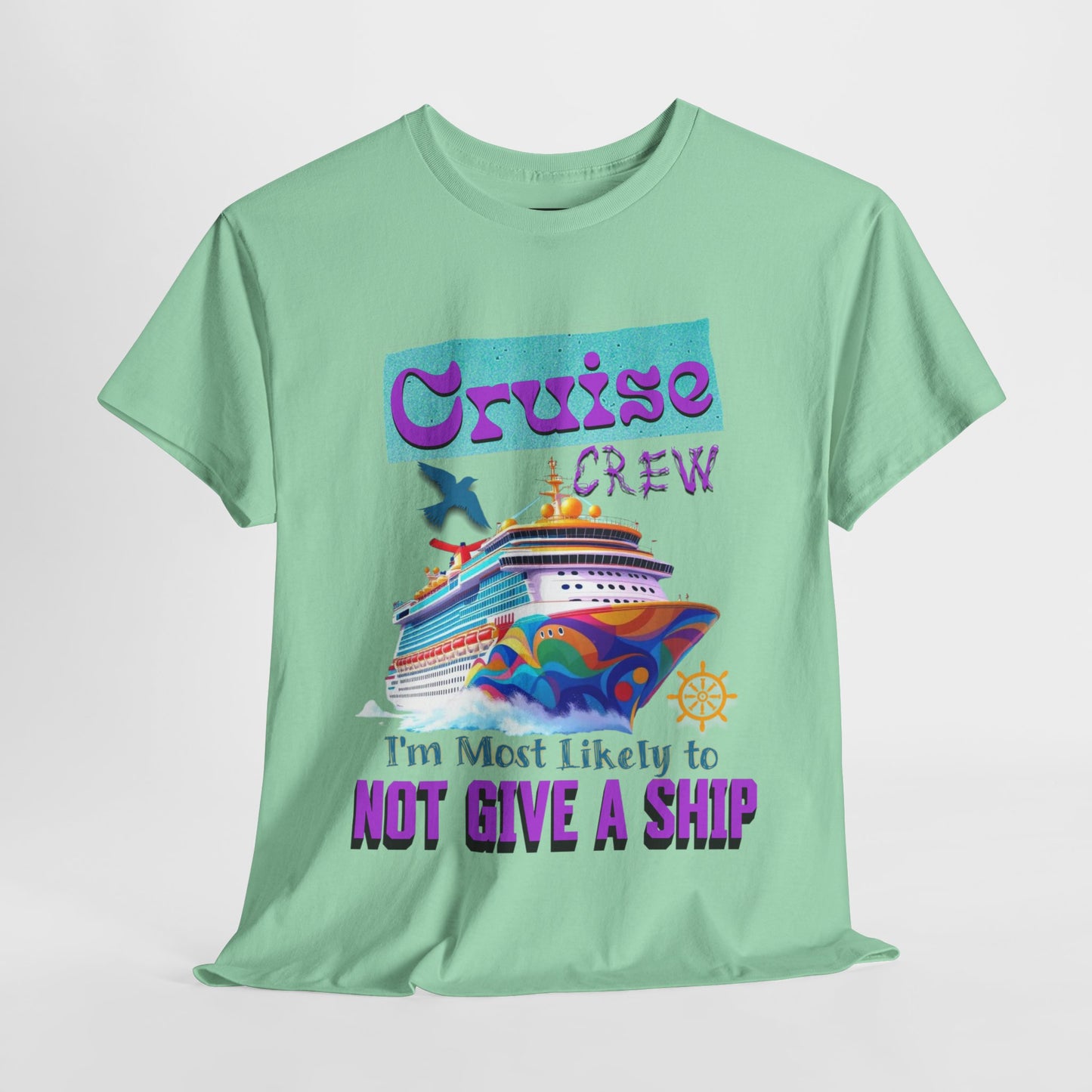Cruise Crew Tee: Fun Cotton Shirt for Cruise Vacation Vibes, Travel Enthusiasts, Fun Family Trip Tees, Summer Celebrations, Gifts for Cruisers