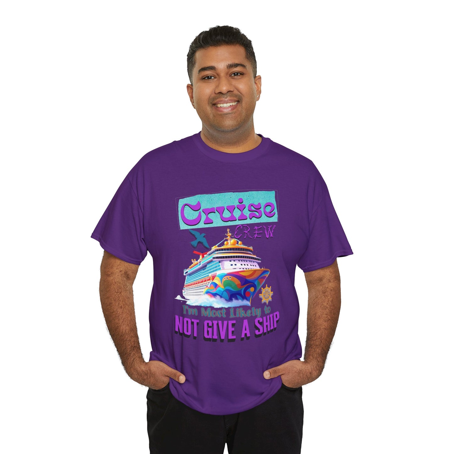 Cruise Crew Tee: Fun Cotton Shirt for Cruise Vacation Vibes, Travel Enthusiasts, Fun Family Trip Tees, Summer Celebrations, Gifts for Cruisers