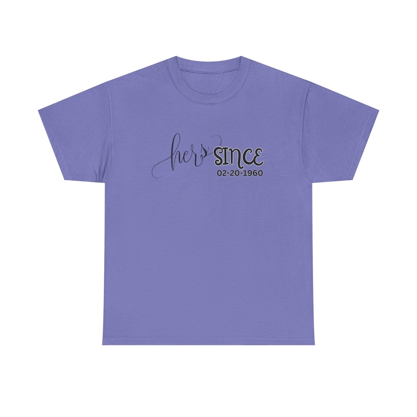 Personalized His and Hers Valentine T-Shirts, Custom Valentine T-Shirts, Unisex Valentine T-Shirts, T-Shirts for Couples, (His Sold Separately)