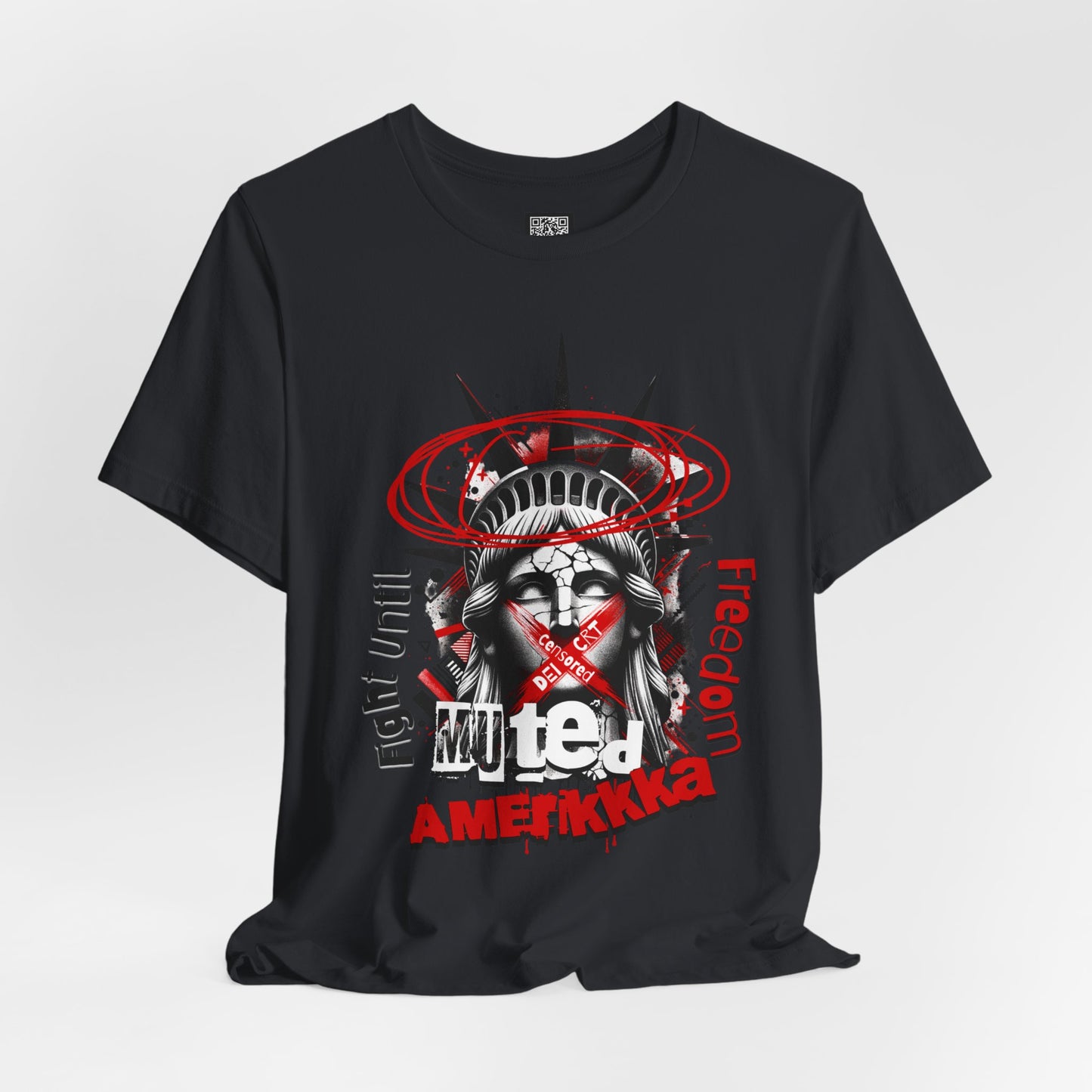 Patriotic Freedom Graphic Tee, Fight Oligarchy in America T-Shirts, This is America Shirt, Unisex Freedom for America Tees