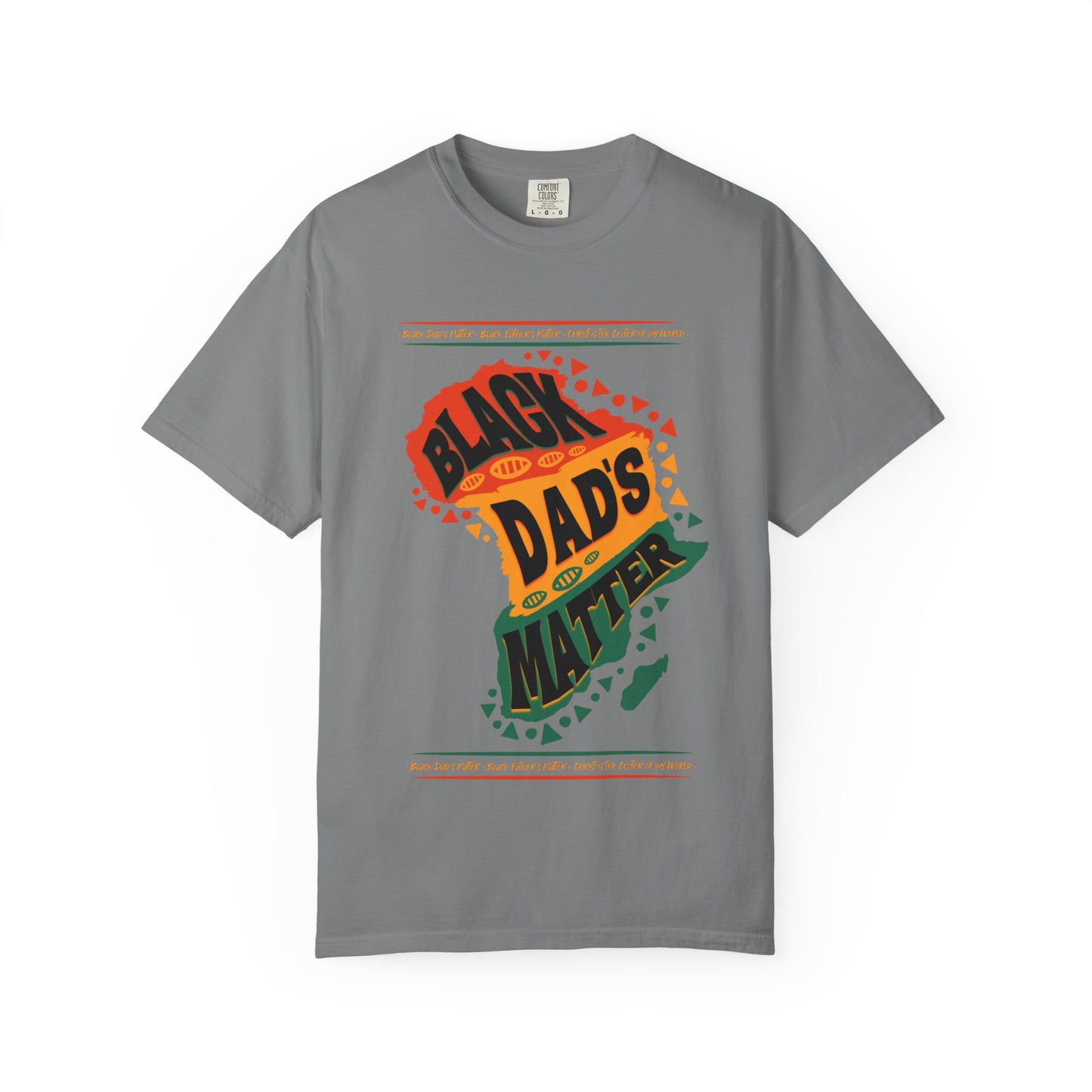 Black Dads Matter Unisex T-Shirt, Perfect for Father's Day, Family Gatherings, and Everyday Wear, Support Black Fatherhood