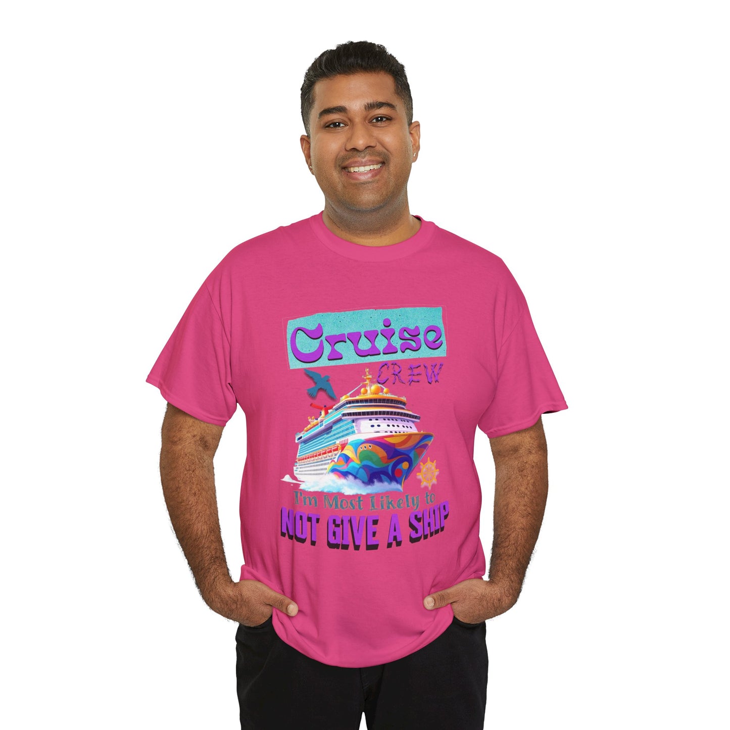 Cruise Crew Tee: Fun Cotton Shirt for Cruise Vacation Vibes, Travel Enthusiasts, Fun Family Trip Tees, Summer Celebrations, Gifts for Cruisers