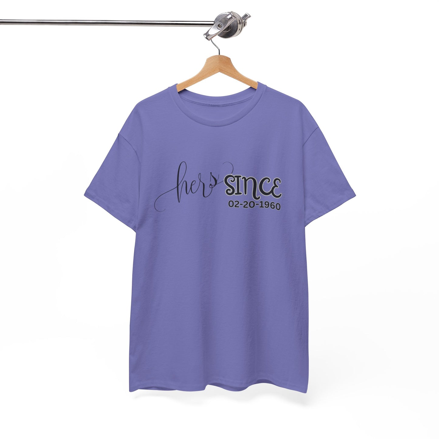 Personalized His and Hers Valentine T-Shirts, Custom Valentine T-Shirts, Unisex Valentine T-Shirts, T-Shirts for Couples, (His Sold Separately)