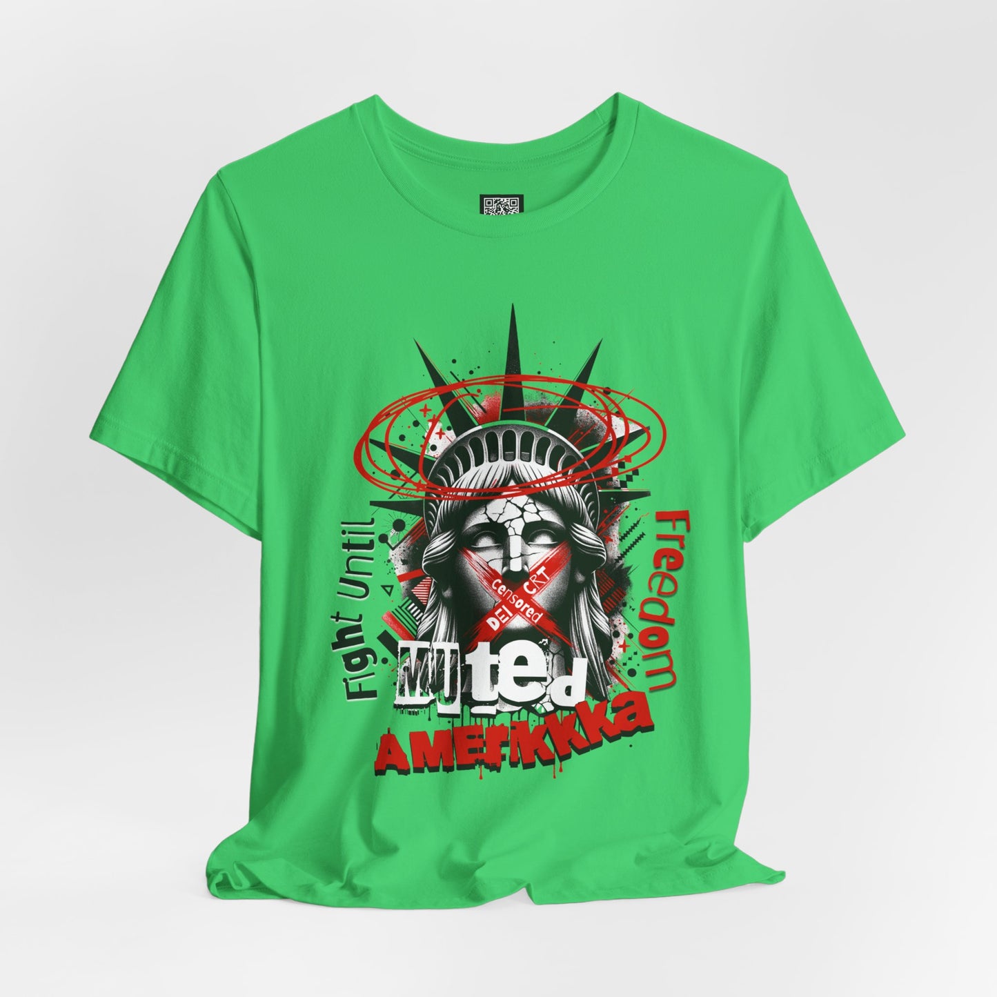 Patriotic Freedom Graphic Tee, Fight Oligarchy in America T-Shirts, This is America Shirt, Unisex Freedom for America Tees