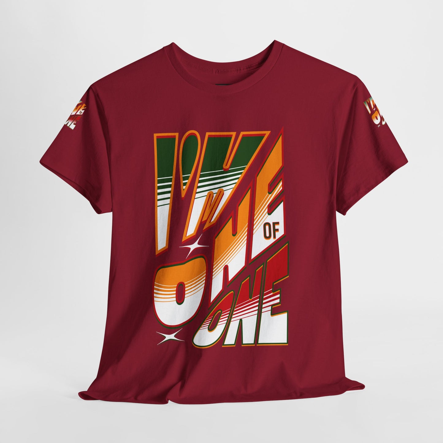 Unisex Heavy Cotton Tee - I'm One of One, Juneteenth Graphic T-Shirt, Bold Statement Shirt, Unisex Self-Love Style T-Shirt, Melanin T-Shirt
