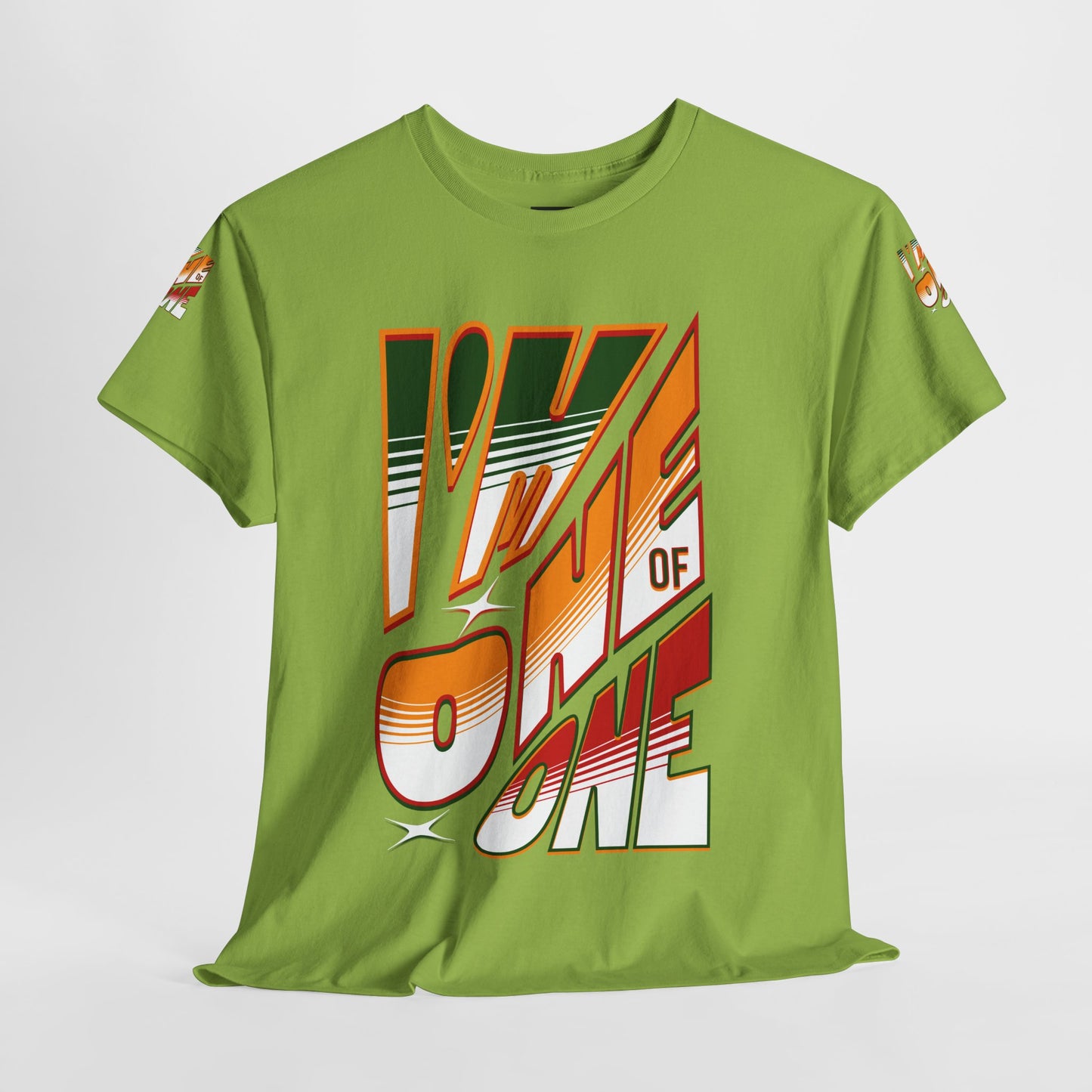 Unisex Heavy Cotton Tee - I'm One of One, Juneteenth Graphic T-Shirt, Bold Statement Shirt, Unisex Self-Love Style T-Shirt, Melanin T-Shirt