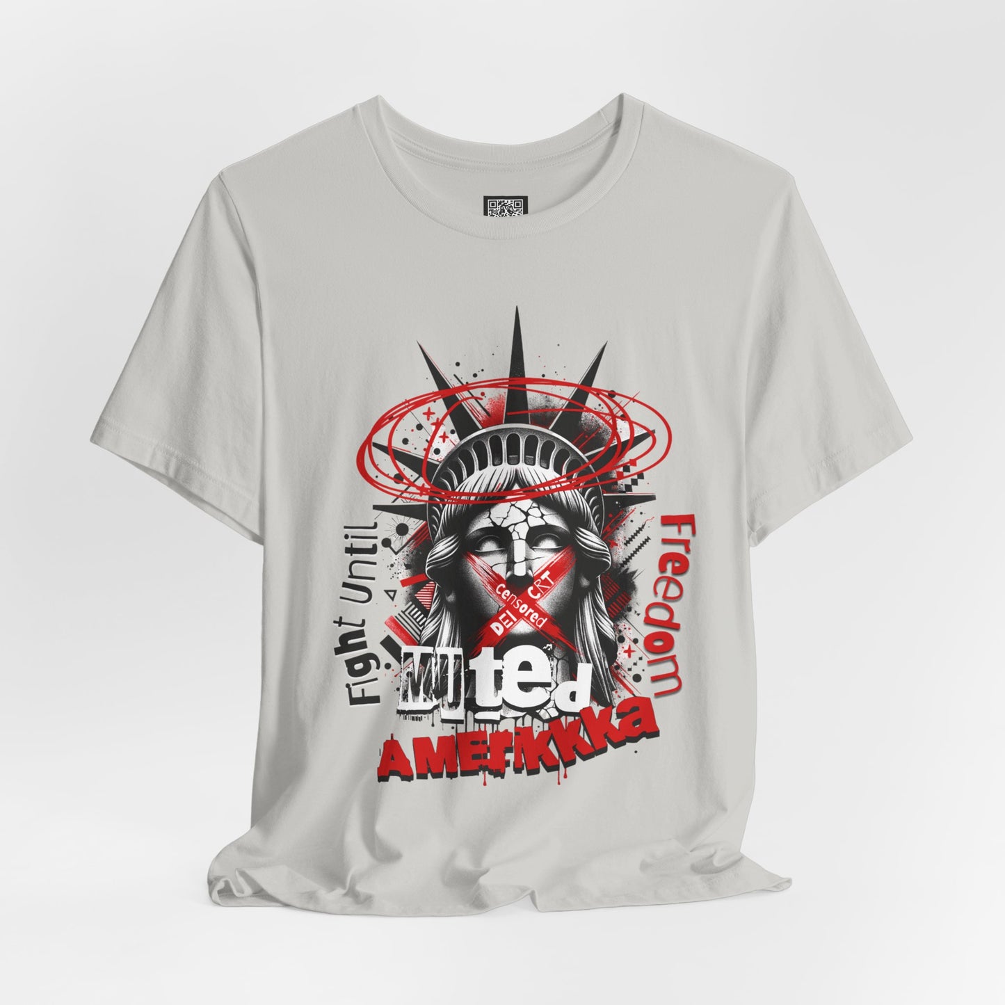 Patriotic Freedom Graphic Tee, Fight Oligarchy in America T-Shirts, This is America Shirt, Unisex Freedom for America Tees
