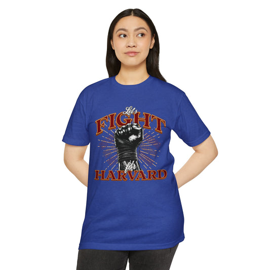 Empowering Fight for Hardvard University T-Shirt | Trump vs. Harvard T-Shirts, Spirit of Democracy, Standing with Hardvard Tee