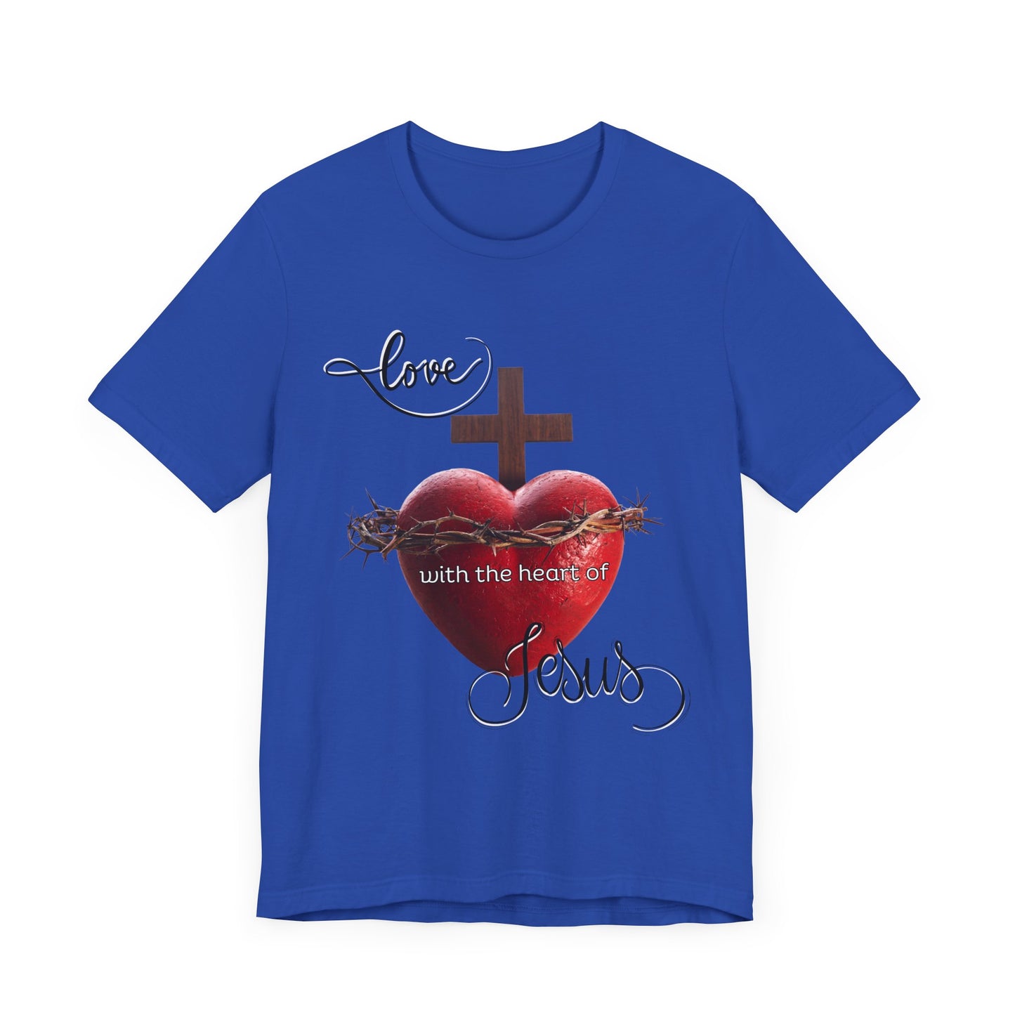 Religious T-Shirts for Men & Women, Christian T-Shirts, Christian Gifts, Jesus Loves Shirts, Jesus T-Shirts, Religious Jesus T-Shirt, Unisex Jersey Short Sleeve Tee