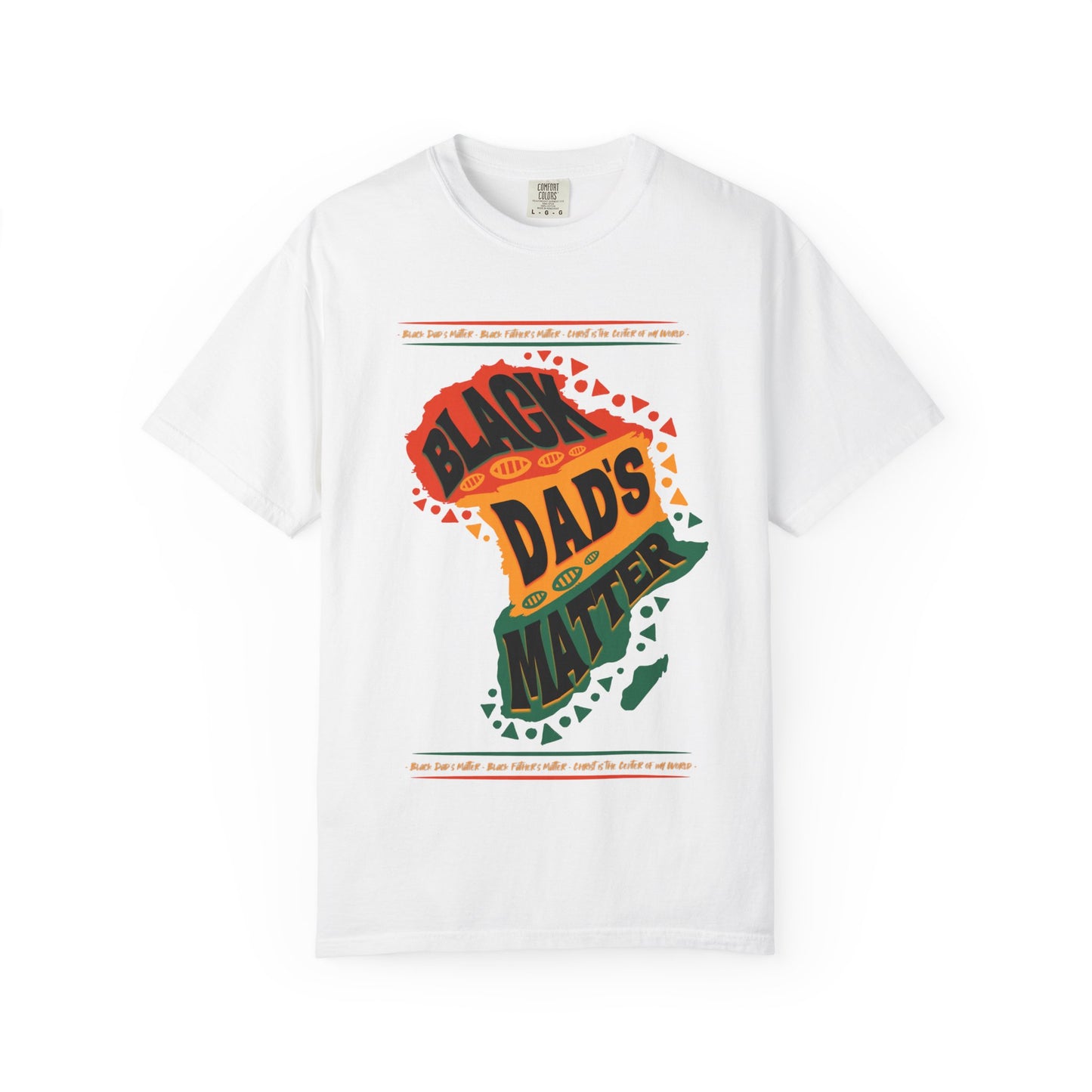 Black Dads Matter Unisex T-Shirt, Perfect for Father's Day, Family Gatherings, and Everyday Wear, Support Black Fatherhood