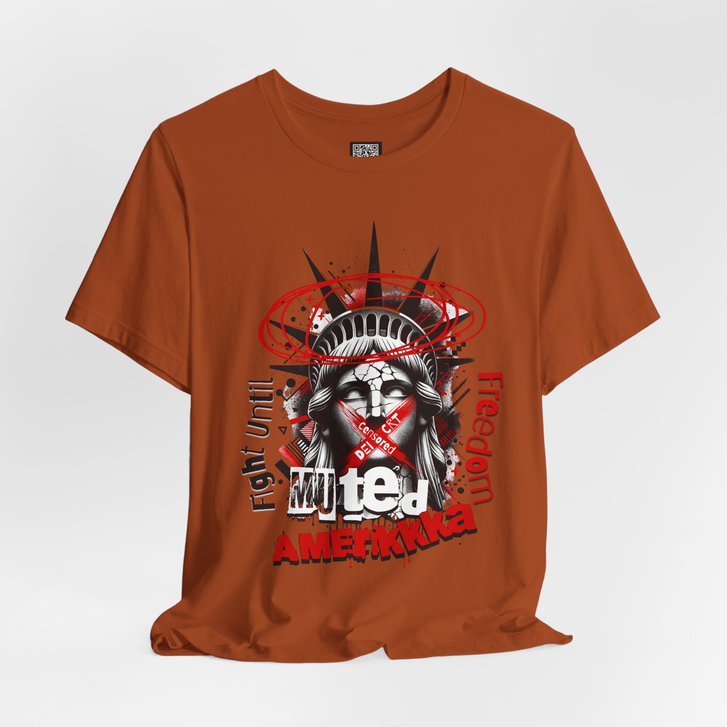 Patriotic Freedom Graphic Tee, Fight Oligarchy in America T-Shirts, This is America Shirt, Unisex Freedom for America Tees