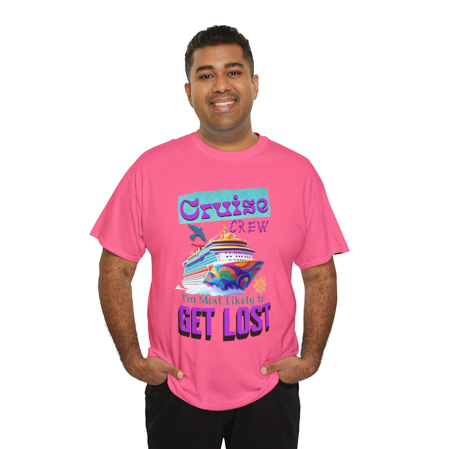 Cruise Crew T-Shirt - Funny Cruise Vacation Tees, Gift for Cruise Travelers, Funny Holiday Wardrobe, Nautical Adventure Apparel,