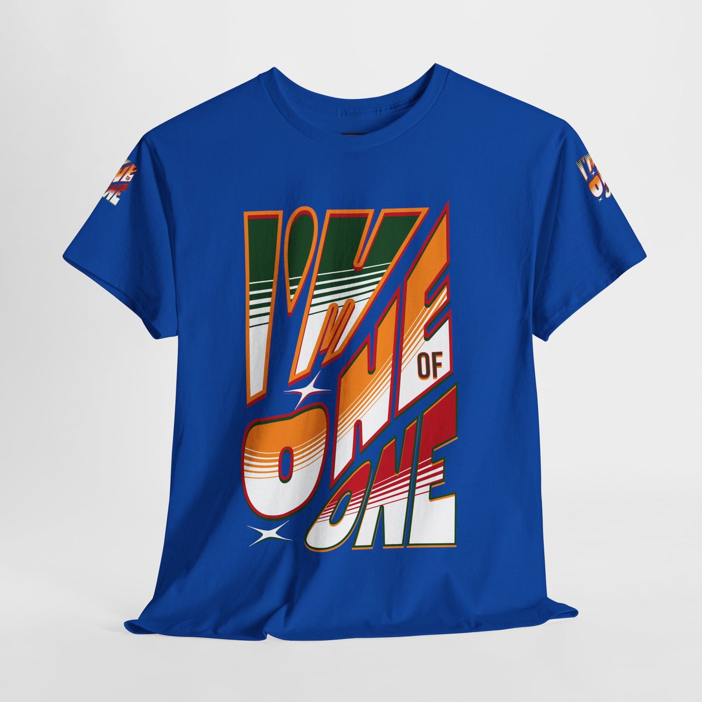 Unisex Heavy Cotton Tee - I'm One of One, Juneteenth Graphic T-Shirt, Bold Statement Shirt, Unisex Self-Love Style T-Shirt, Melanin T-Shirt
