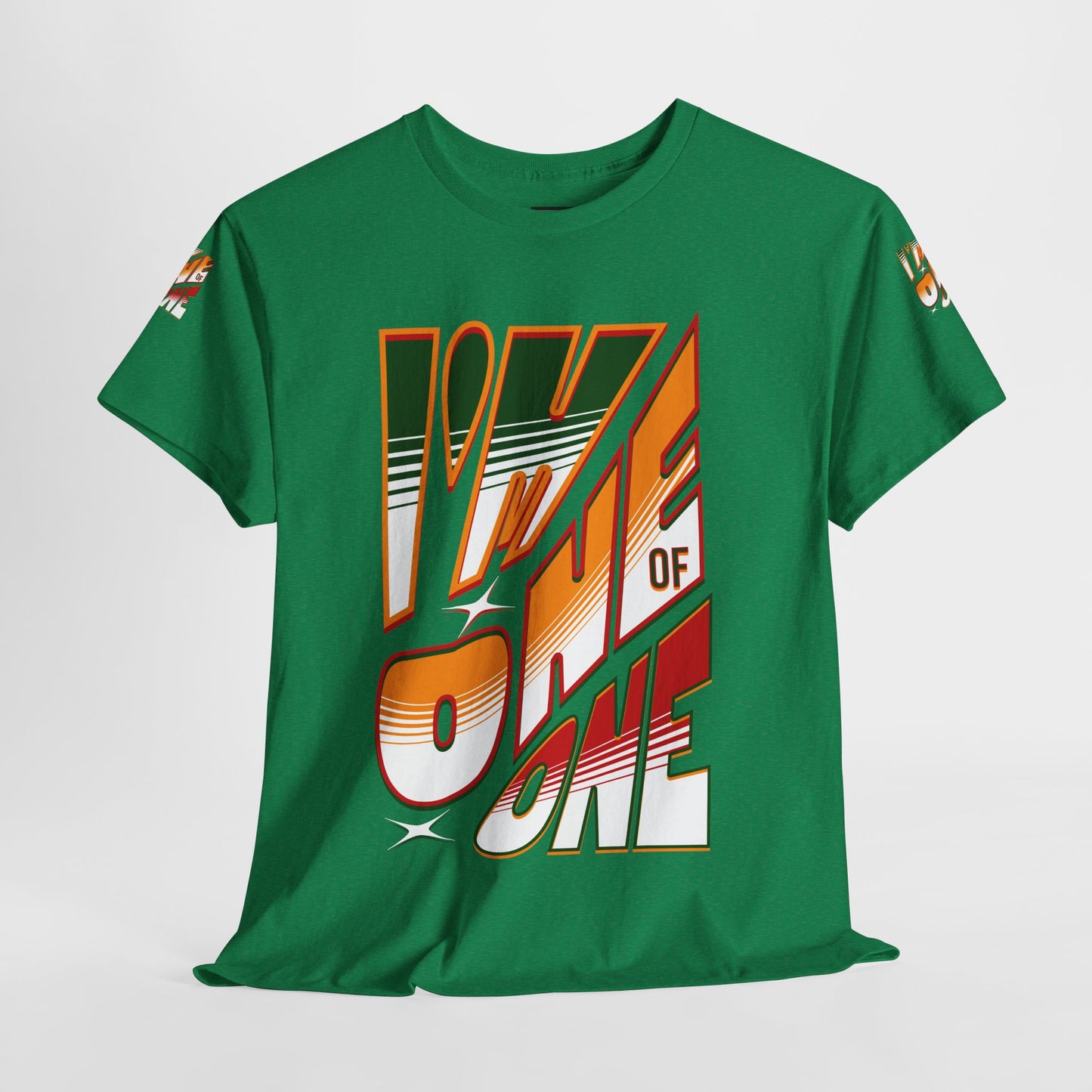 Unisex Heavy Cotton Tee - I'm One of One, Juneteenth Graphic T-Shirt, Bold Statement Shirt, Unisex Self-Love Style T-Shirt, Melanin T-Shirt