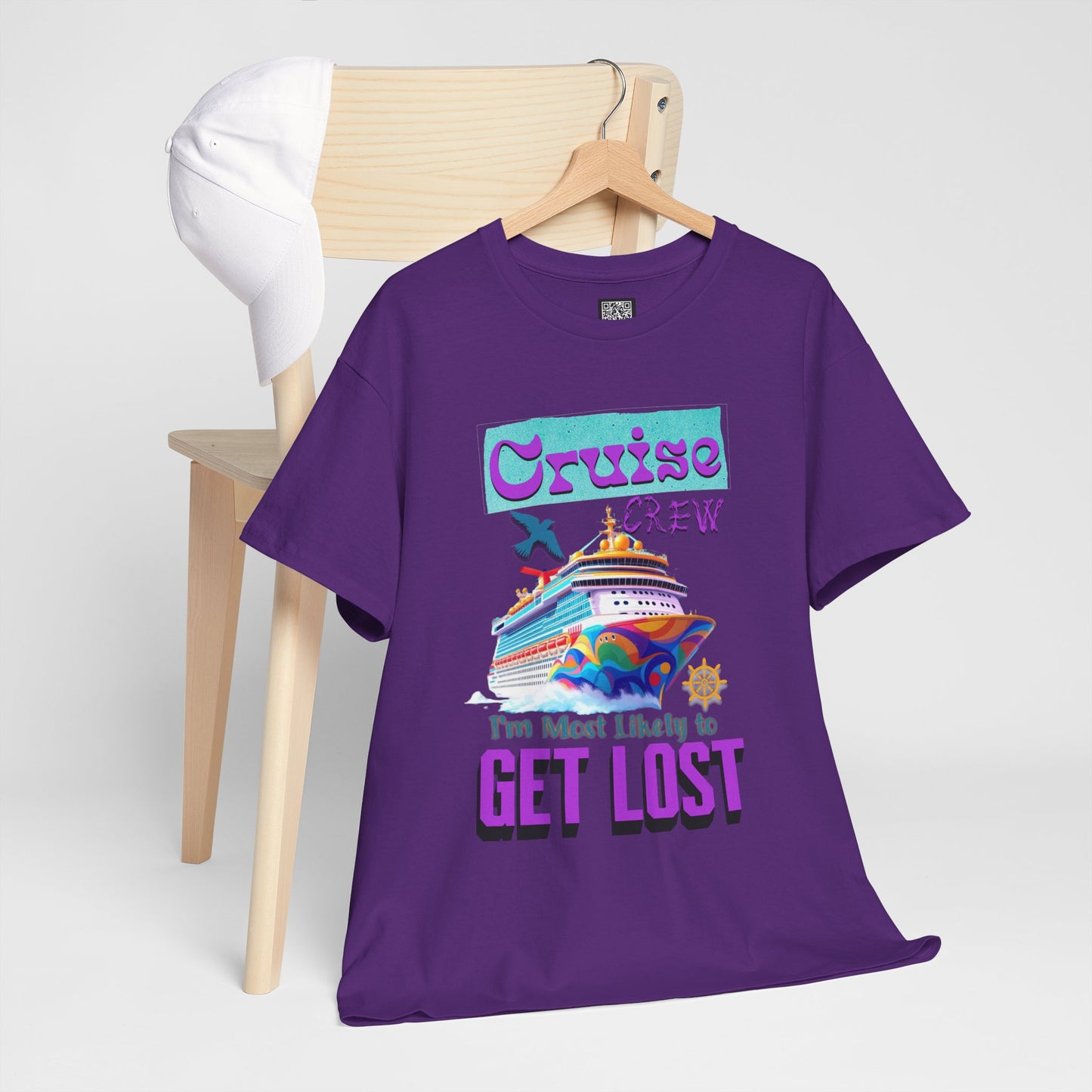 Cruise Crew T-Shirt - Funny Cruise Vacation Tees, Gift for Cruise Travelers, Funny Holiday Wardrobe, Nautical Adventure Apparel,