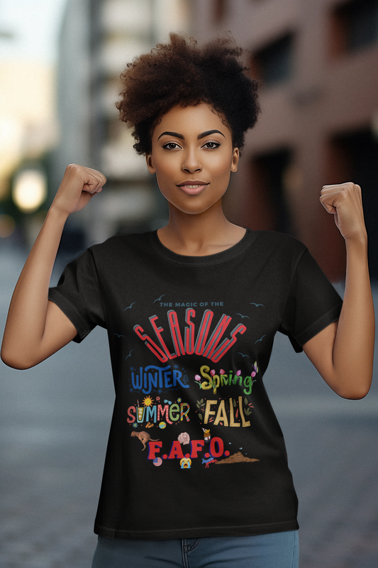 FAFO T-Shirts, Funny Trendy T-Shirt, Viral New Year 2025 Tees, FAFO Era Shirt, 92% Black Women Shirts, Funny T-Shirt for 2025, Black History