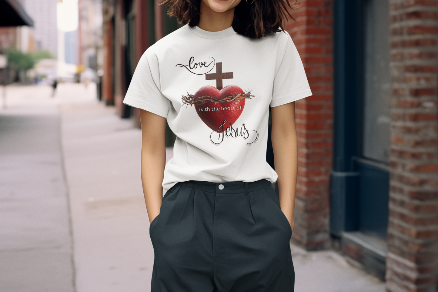 Religious T-Shirts for Men & Women, Christian T-Shirts, Christian Gifts, Jesus Loves Shirts, Jesus T-Shirts, Religious Jesus T-Shirt, Unisex Jersey Short Sleeve Tee