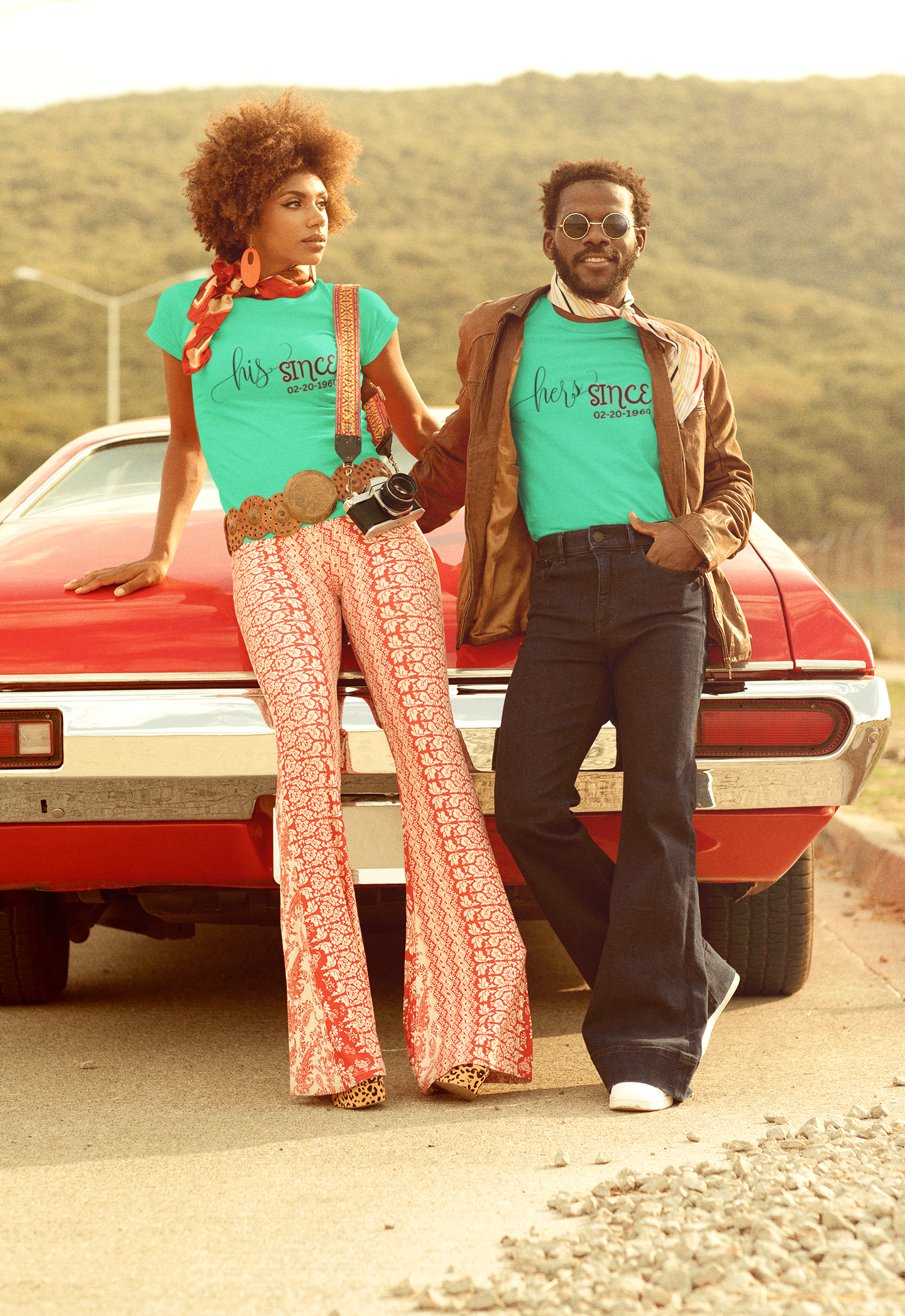 Personalized His and Hers Valentine T-Shirts, Custom Valentine T-Shirts, Unisex Valentine T-Shirts, T-Shirts for Couples, (His Sold Separately)