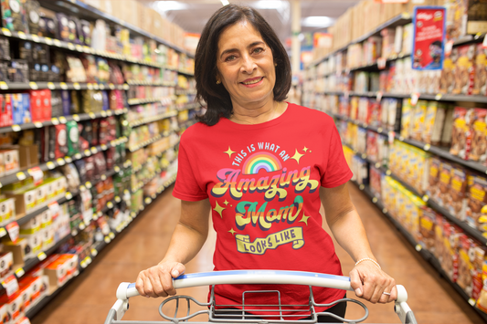 Amazing Mom Ultra Cotton Tee - Perfect Gift for Mother's Day, Mother's Day T-Shirts for Mom's and Grandma's, Cute Mother's Day Gift