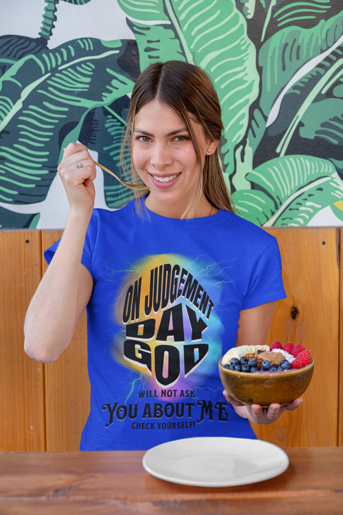 On Judgement Day Graphic Tee, Funny Christian T-Shirt for Men and Women, Gift for Believers, Casual Wear, Religious Statement T-Shirt