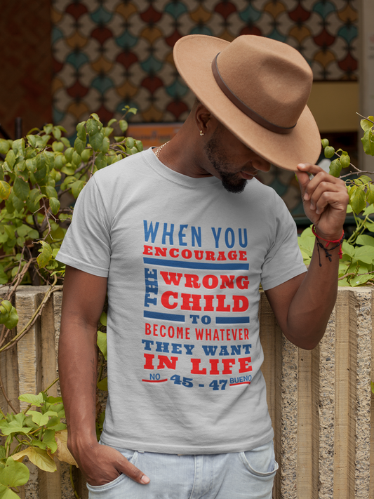 Anti-Trump Unisex Crew Tee, No Kings Protest Shirt, Funny Quote T-Shirts, Activism Message Tee, Funny Political Apparel for Men & Women