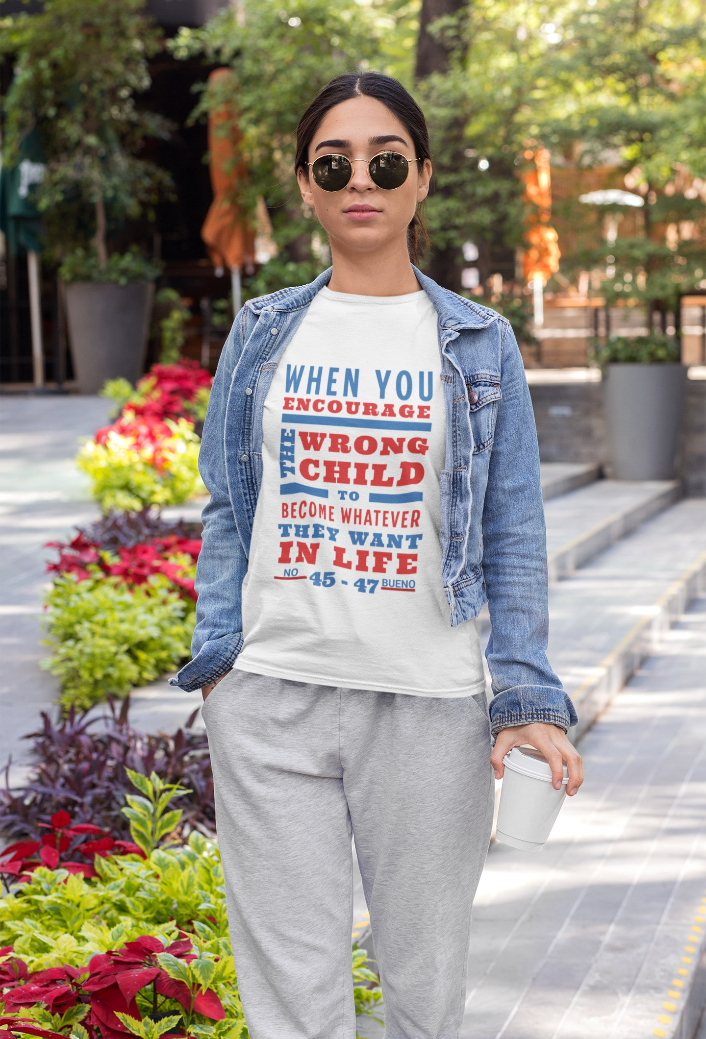 Anti-Trump Unisex Crew Tee, No Kings Protest Shirt, Funny Quote T-Shirts, Activism Message Tee, Funny Political Apparel for Men & Women