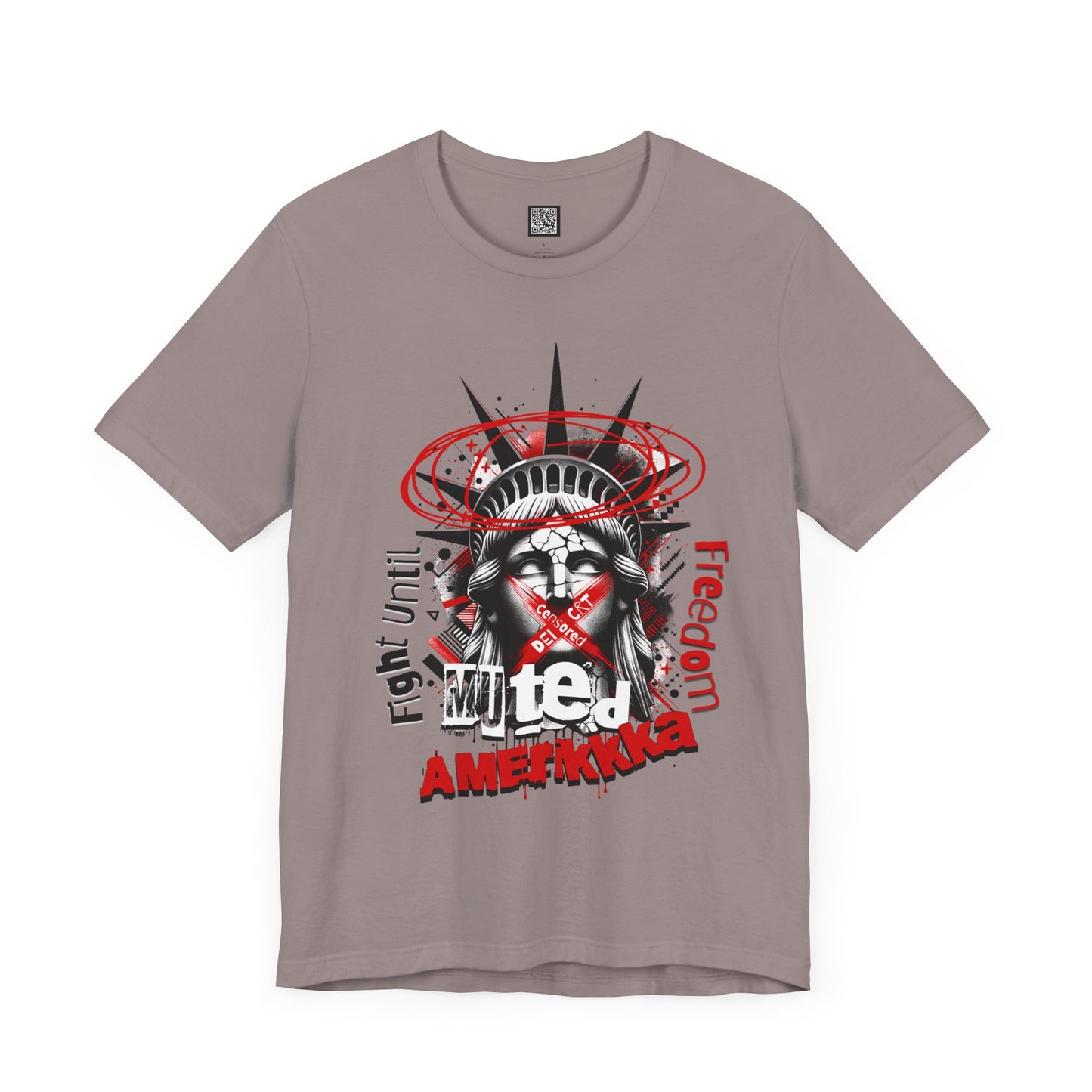Patriotic Freedom Graphic Tee, Fight Oligarchy in America T-Shirts, This is America Shirt, Unisex Freedom for America Tees
