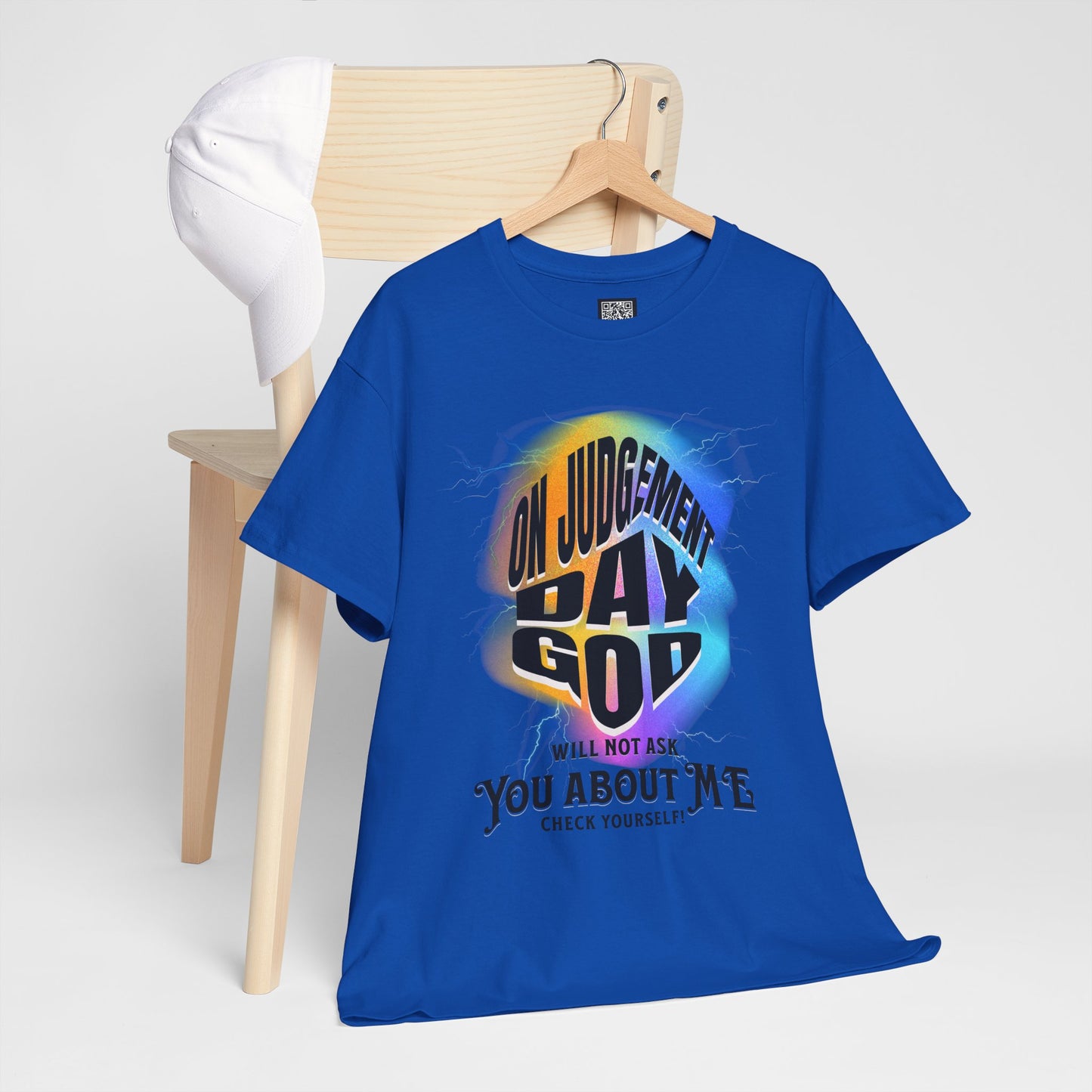 On Judgement Day Graphic Tee, Funny Christian T-Shirt for Men and Women, Gift for Believers, Casual Wear, Religious Statement T-Shirt