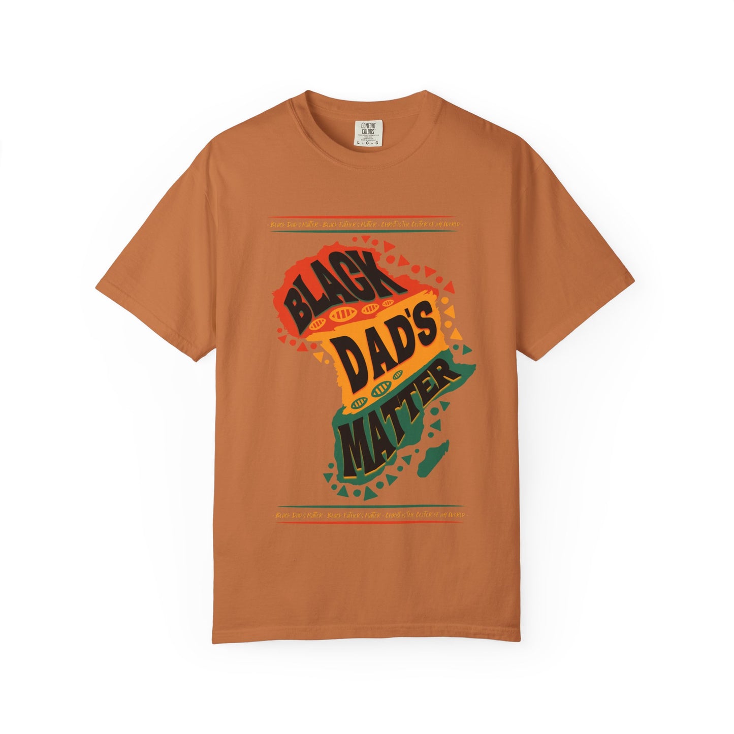 Black Dads Matter Unisex T-Shirt, Perfect for Father's Day, Family Gatherings, and Everyday Wear, Support Black Fatherhood