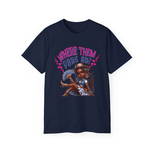 Where Them Fans At?  Summer Vibes Boot on The Ground Craze, Fun Tee for Latest Dance Crave Boots on the Ground Music Lovers